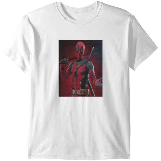 Discover Deadpool & Wolverine Movie T-Shirt - Deadpool 3 Design
