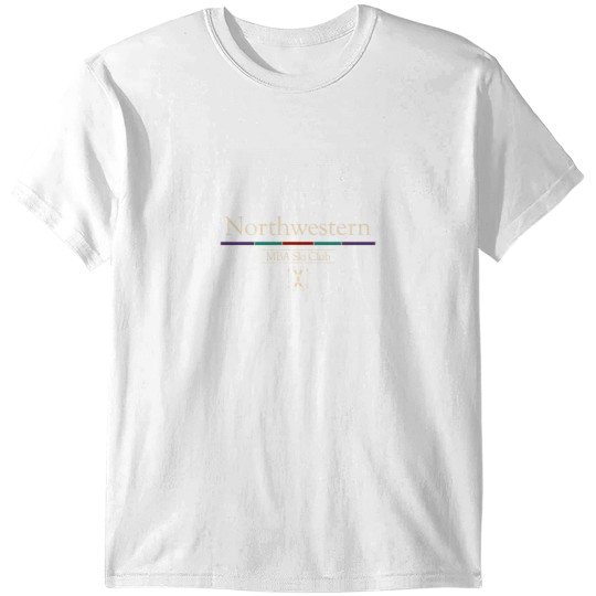 Discover Northwestern Kellogg MBA skis Club T-Shirts