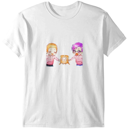 Discover lankybox, Adam, Justin and Boxy I T-Shirts