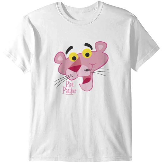 Discover Pink Panther Logo Cartoon T-shirt for Fans