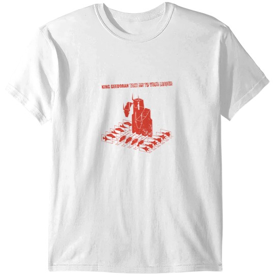 Discover king geedorah take me to your leader (red) T-Shirts