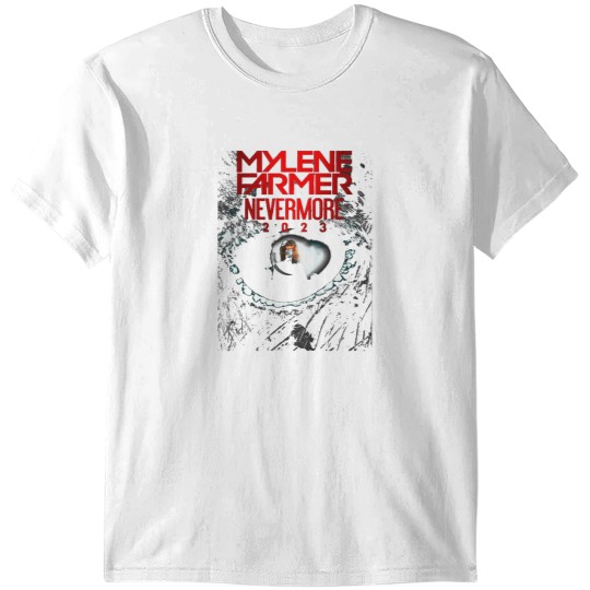 Discover Mylene Farmer Nevermore 2023 Graphic T-Shirt