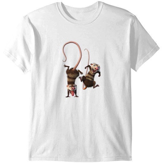 Discover Crash and Eddie Ice Age Graphic T-Shirt