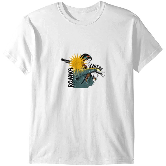 Discover Rojava Libero T-Shirts