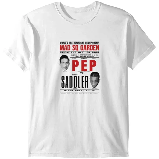 Discover Willie Pep vs Sandy Saddler Premium T-Shirts