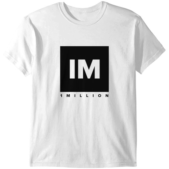 Discover 1 MILLION Dance Studio Logo (Black Version) T-Shirts