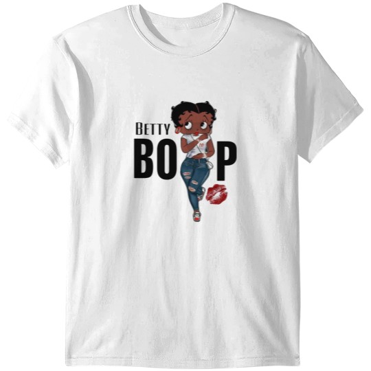 Discover Betty Boop Cartoon Graphic T-Shirt