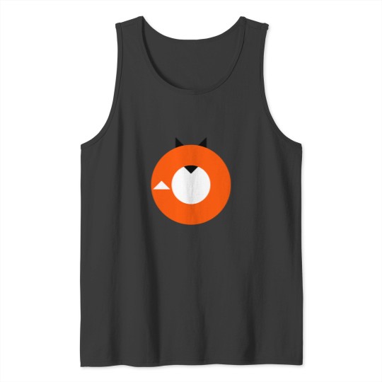 Discover Fox Tank Tops - Black - XL - adult - male, Gift Fox Tank Tops - Black - XL - adult - male