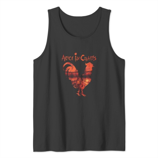Discover Alice inChains Rooster Dirt Layne Staley Rock Tank Tops