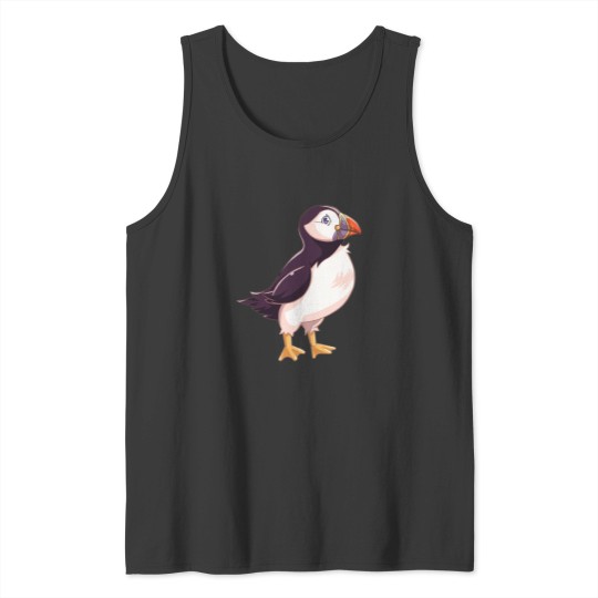 Discover Puffin Bird Tank Tops
