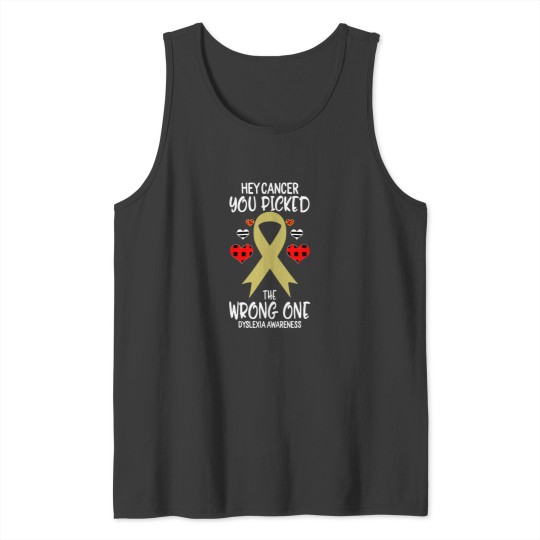 Discover World Dyslexia Aeness Day Clic  (1) Style Tank Tops