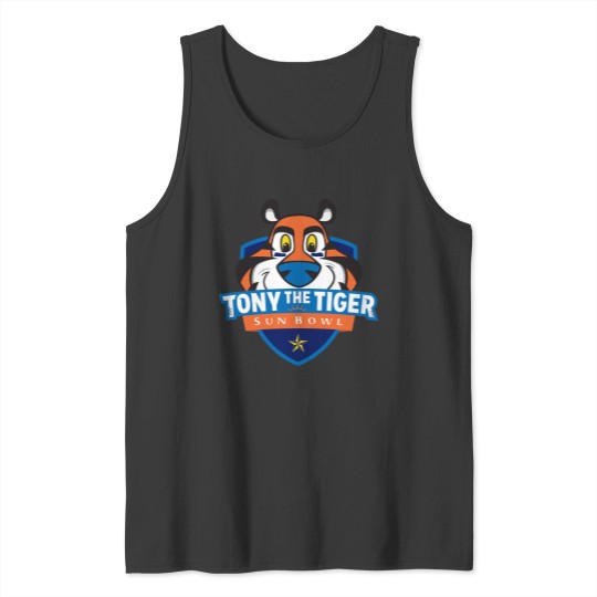 Discover Playing with Tony The Tiger Sun Bowl Design Tank Tops