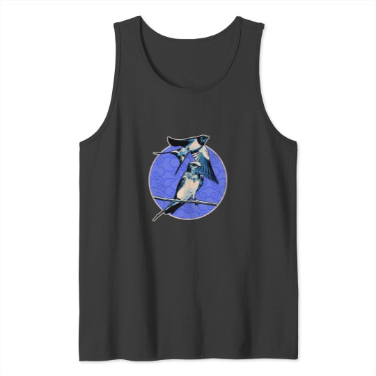 Discover Schwalbe Birds Natural Swallow Tank Tops