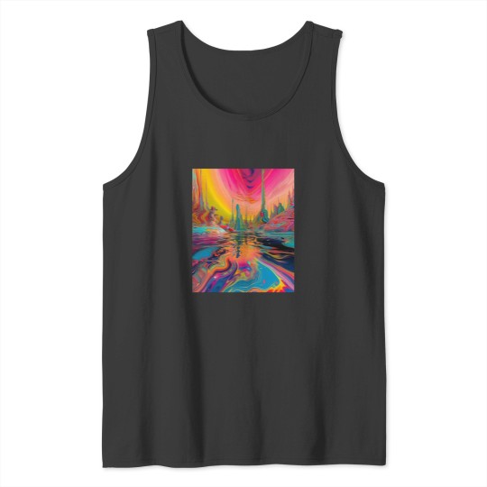 Discover s ParadiseCanvas Print Tank Tops