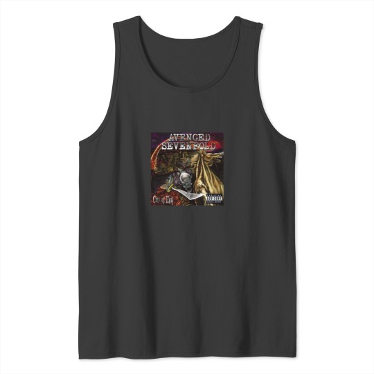 Discover AvengedSevenfold - City Of Evil Album Cover  003 Pet Bandana Tank Tops