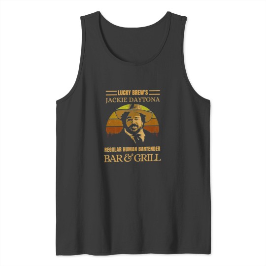Discover Wwdits Jackie Daytona- Regular Human Bartender Tank Tops
