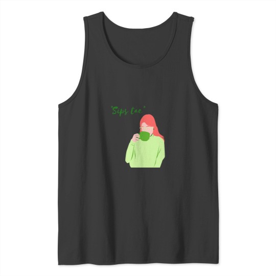 Discover Sips Tae Tank Tops