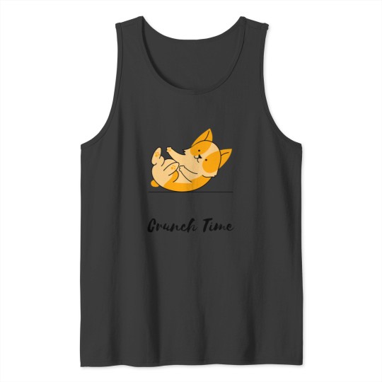 Discover -Crunch-Time Cat Tank Tops