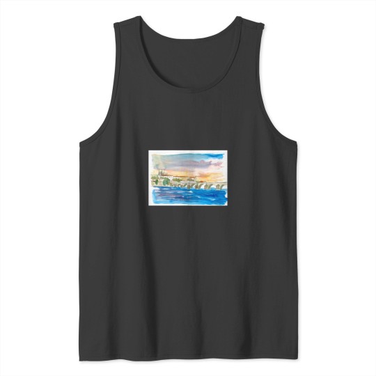Discover Charles Bridge And Prague Castle View with Hradcin Tank Tops