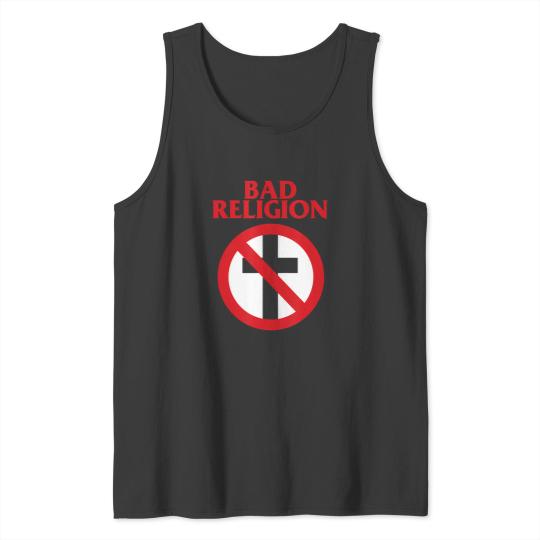 Discover Bad Religions crossbuster punk logo t  merch Tank Tops