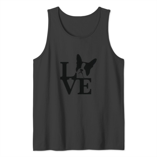 Discover Boston Terrier Love Tank Tops