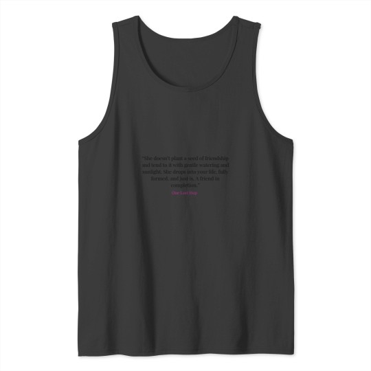 Discover One Last S-top- Tank Tops
