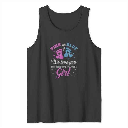 Discover 1 Pink or blue gigi loves you Classic Tank Tops