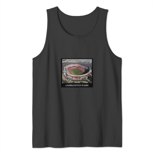 Discover Candlestick Park- Red Tank Tops