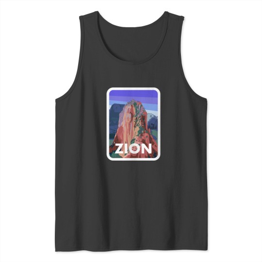Discover Angels Landing-Zion National Park Tank Tops