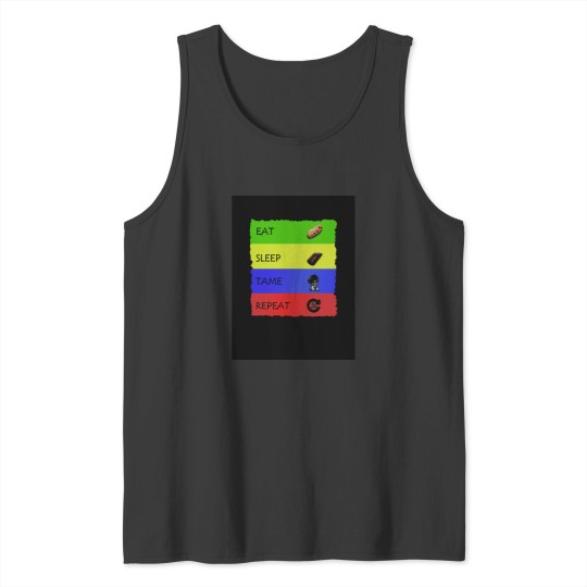 Discover ARK EAT SLEEP TAME REPEAT Tank Tops