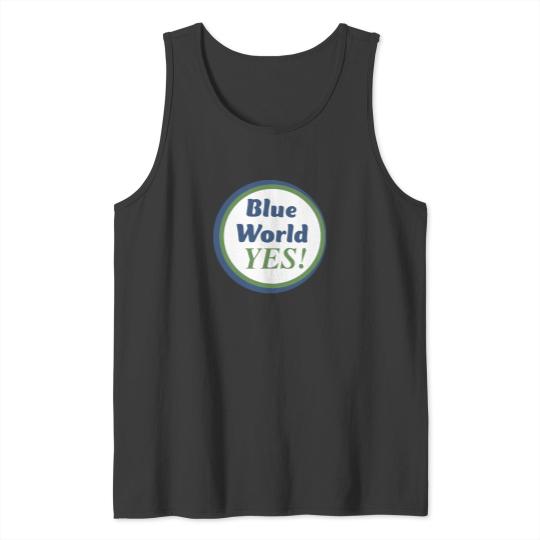 Discover Blue World Project YES Tank Tops