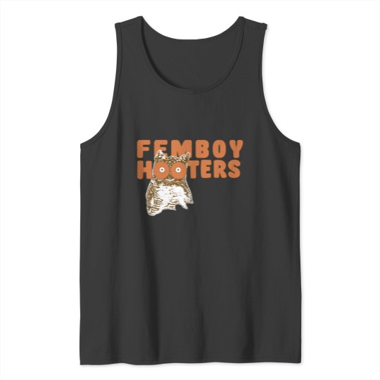 Discover Femboy Hooters Old Logo Active Tank Tops