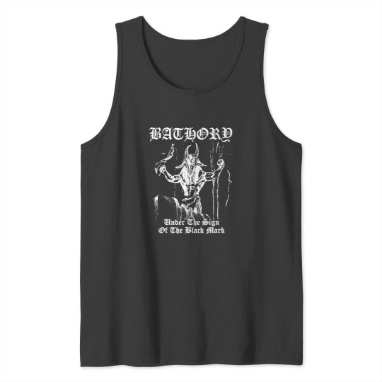 Discover Bathory Under The Sign of the Black Mark Vintage Tank Tops