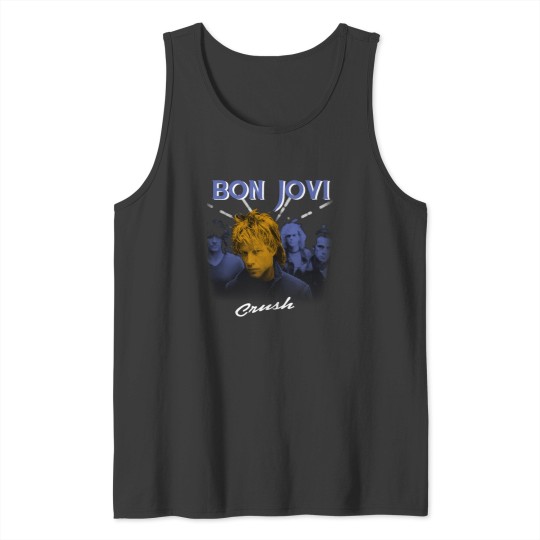 Discover Crush wanted dead or alive bon  jovi gift for fans and lovers Tank Tops