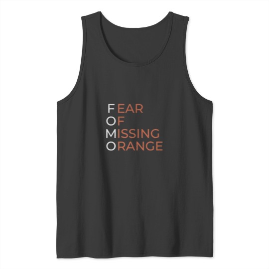 Discover Fear of Missing Out Racerback Tank Top - Stylish for Women