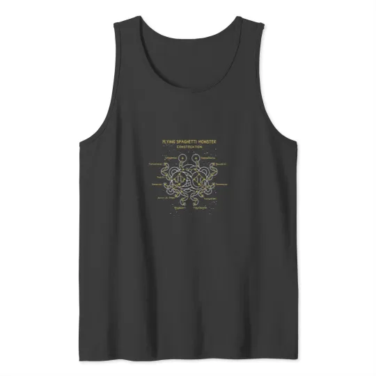 Discover Flying Spaghetti Monster Constellation Tank Tops