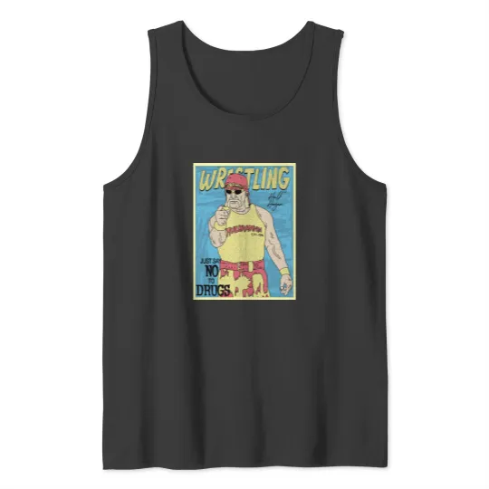 Discover Hulk Hogan Wrestling  Just Say No To s Tank Tops