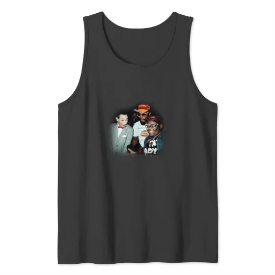Discover Peewee Herman & Fat Boys with Mr T 1985 Tank Tops