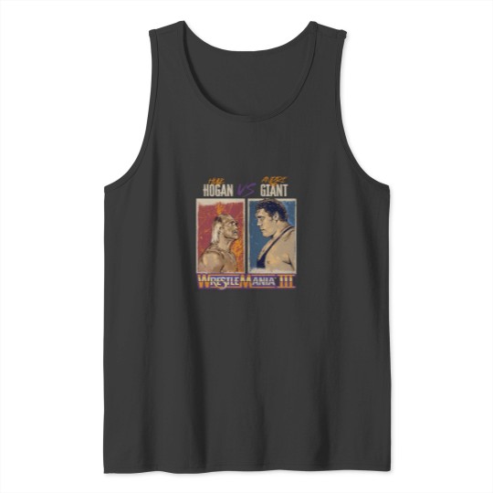 Discover Hulk Hogan Vs. Andre Theiant WrestleMania III Tank Tops