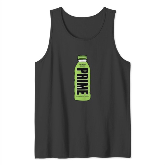 Discover PRIME HYDRATION LEMON LIME BOTTLE Tank Tops
