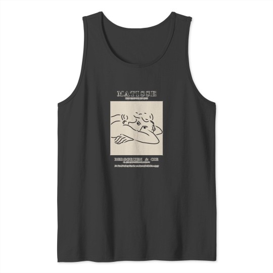Discover Henri Matisse - Line Drawing of Woman - Essense of Line Poster Tank Tops