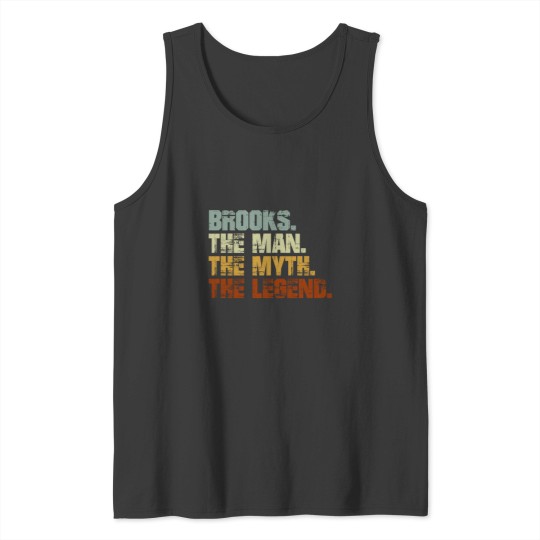 Discover Brooks The Man The Myth The Legend Tank Tops