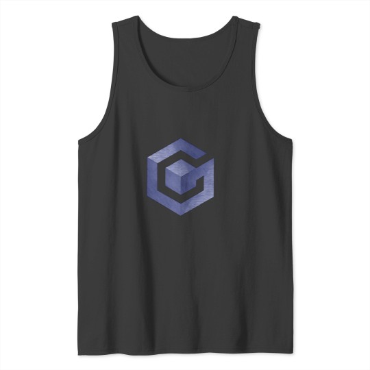 Discover GAMING Gamecube Denim Logo Tank Tops