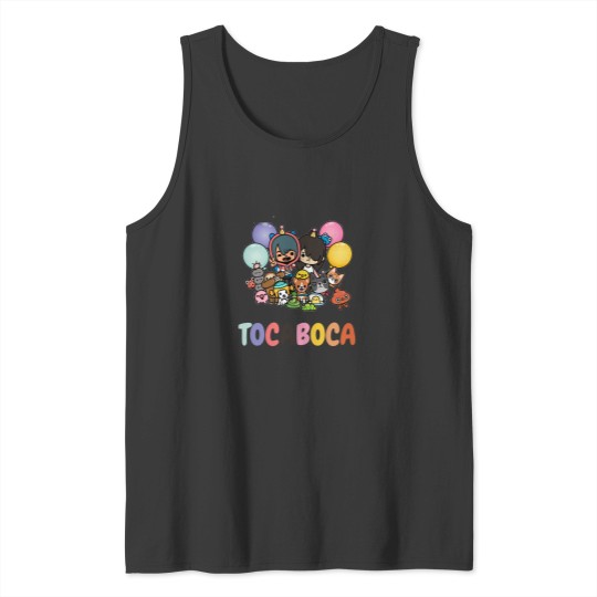 Discover Great Model Toca Boca World Awesome For Movie Fan Tank Tops