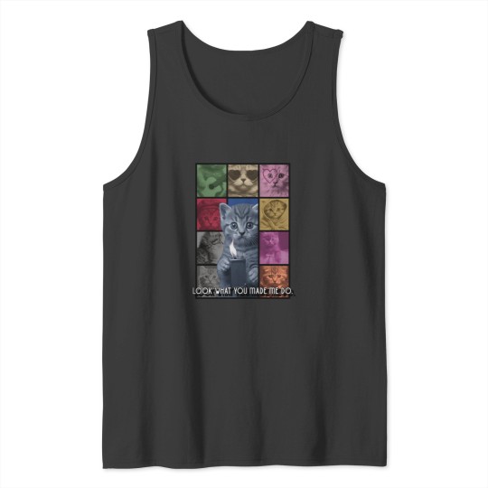 Discover Look what you made me do. Sticker.png Tank Tops