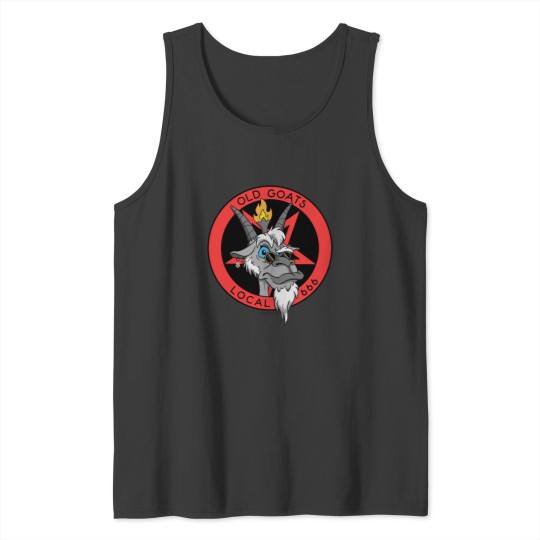 Discover Old Goats Local 666 Sticker Tank Tops