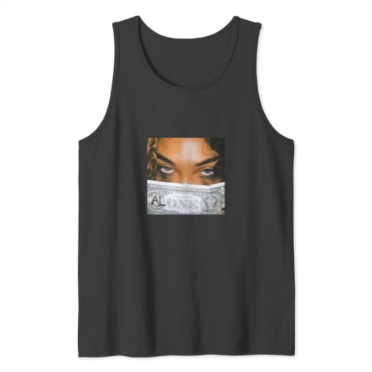 Discover Alone Designer Girl Tank Tops