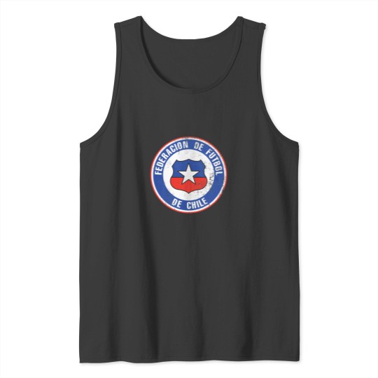 Discover Chile Soccer Flag Team Support Gift Tank Tops