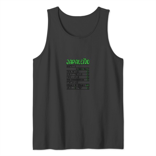 Discover Jalapeño Calories 4 Shirt - Vintage Tshirt Tank Tops