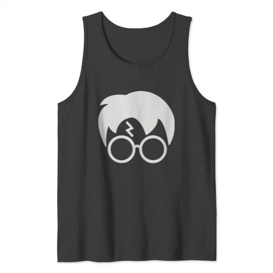Discover Harry Glasses Lightning Bolt Hair Tank Tops